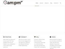 Tablet Screenshot of ampmpr.com